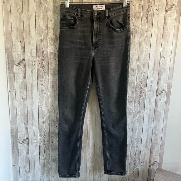 Reformation Denim - Reformation Black Slim Jeans Modern Fit